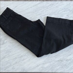 Pilcro THE DAY TRIPPER Wide Leg Cropped Jeans